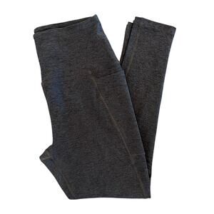 Beyond Yoga Cropped Leggings Dark Gray High Rise Capri Yoga Pants Women’s M